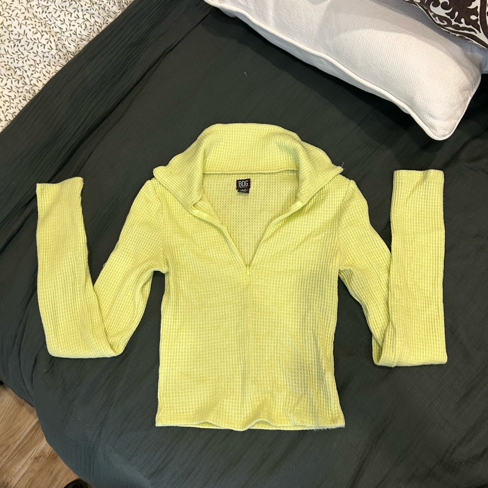 BDG waist length quarter zip